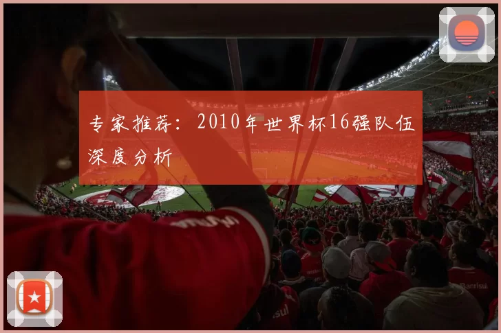 专家推荐:2010年世界杯16强队伍深度分析