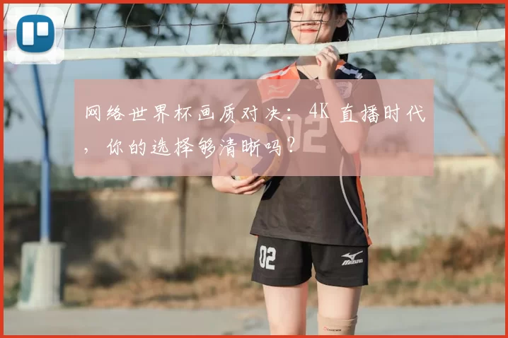 网络世界杯画质对决：4K 直播时代，你的选择够清晰吗？