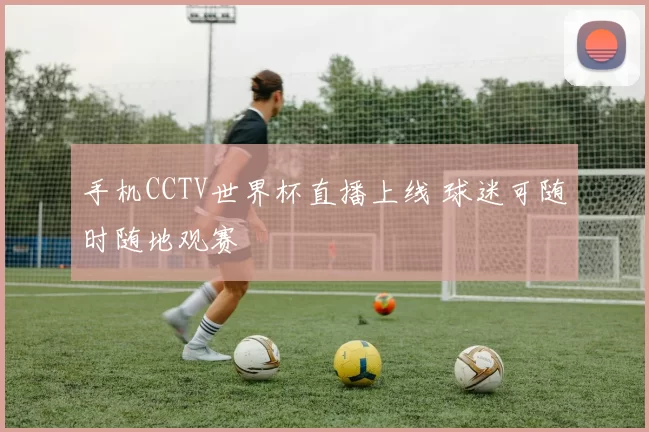 手机CCTV世界杯直播上线 球迷可随时随地观赛