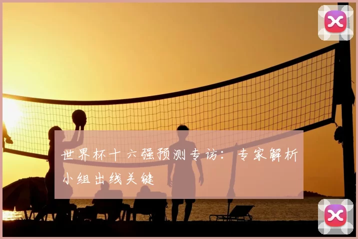 世界杯十六强预测专访：专家解析小组出线关键