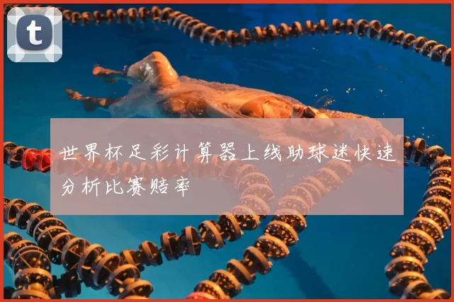 世界杯足彩计算器上线助球迷快速分析比赛赔率