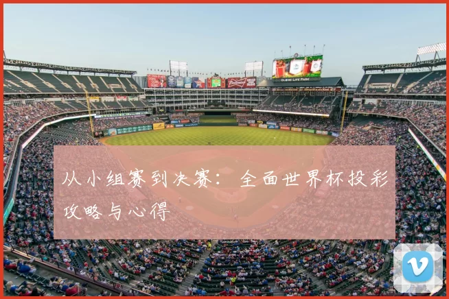 从小组赛到决赛:全面世界杯投彩攻略与心得