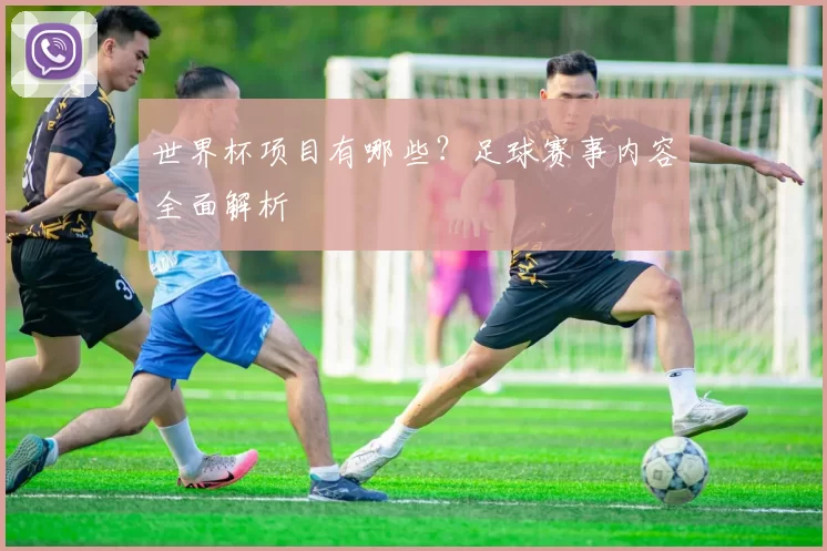 世界杯项目有哪些?足球赛事内容全面解析